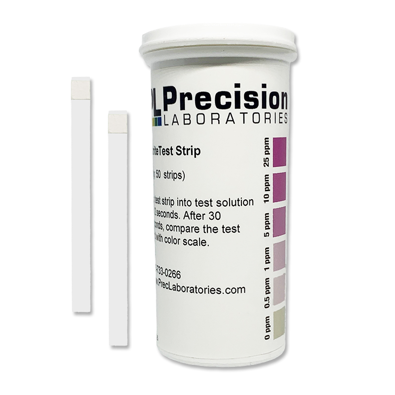 Nitrite Test Strip - Precision Laboratories Test Strips