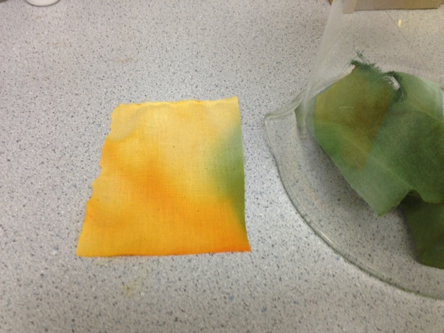 Ammonia Leak Cloth exposed to leak detect leaks, ammonia leak cloth, leak detection