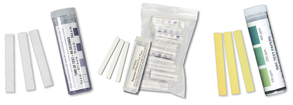 Restaurant Test Strips and sanitizers