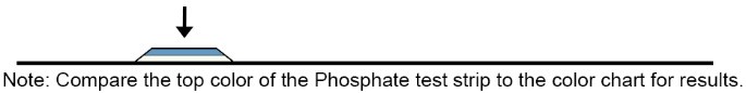 phosphate test strips, orthophosphate test strip, ppm phosphorous