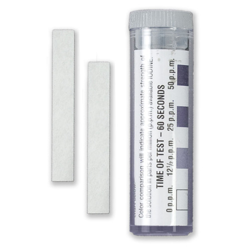thumbnail image 2 of Precision Chlorine Test Paper Strips | 100ct For Restaurants, Bakeries, Coffee Shops | FMP 2 of 4