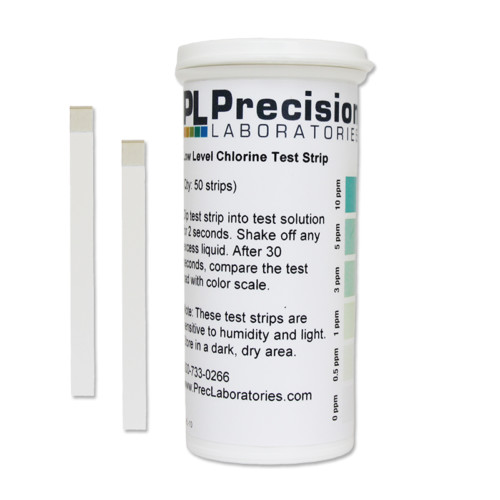Low Level Chlorine Test Strip, 10ppm