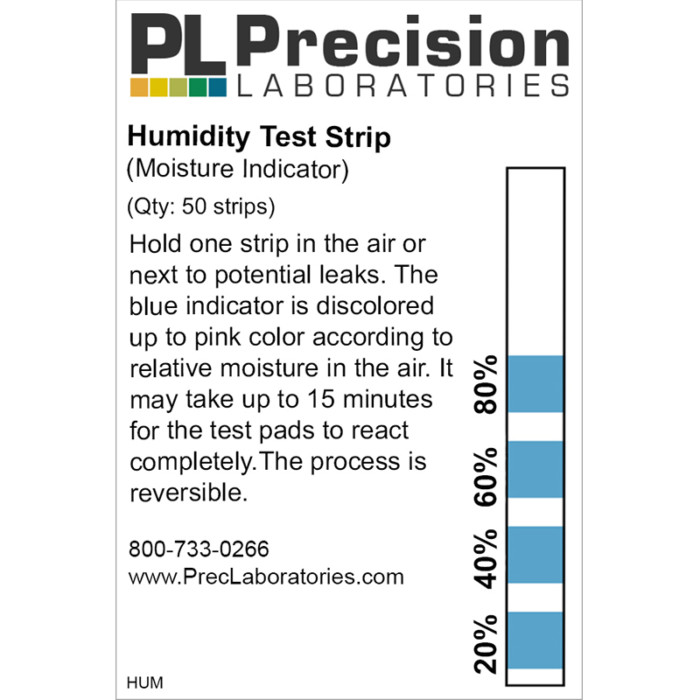 humidity test strips
