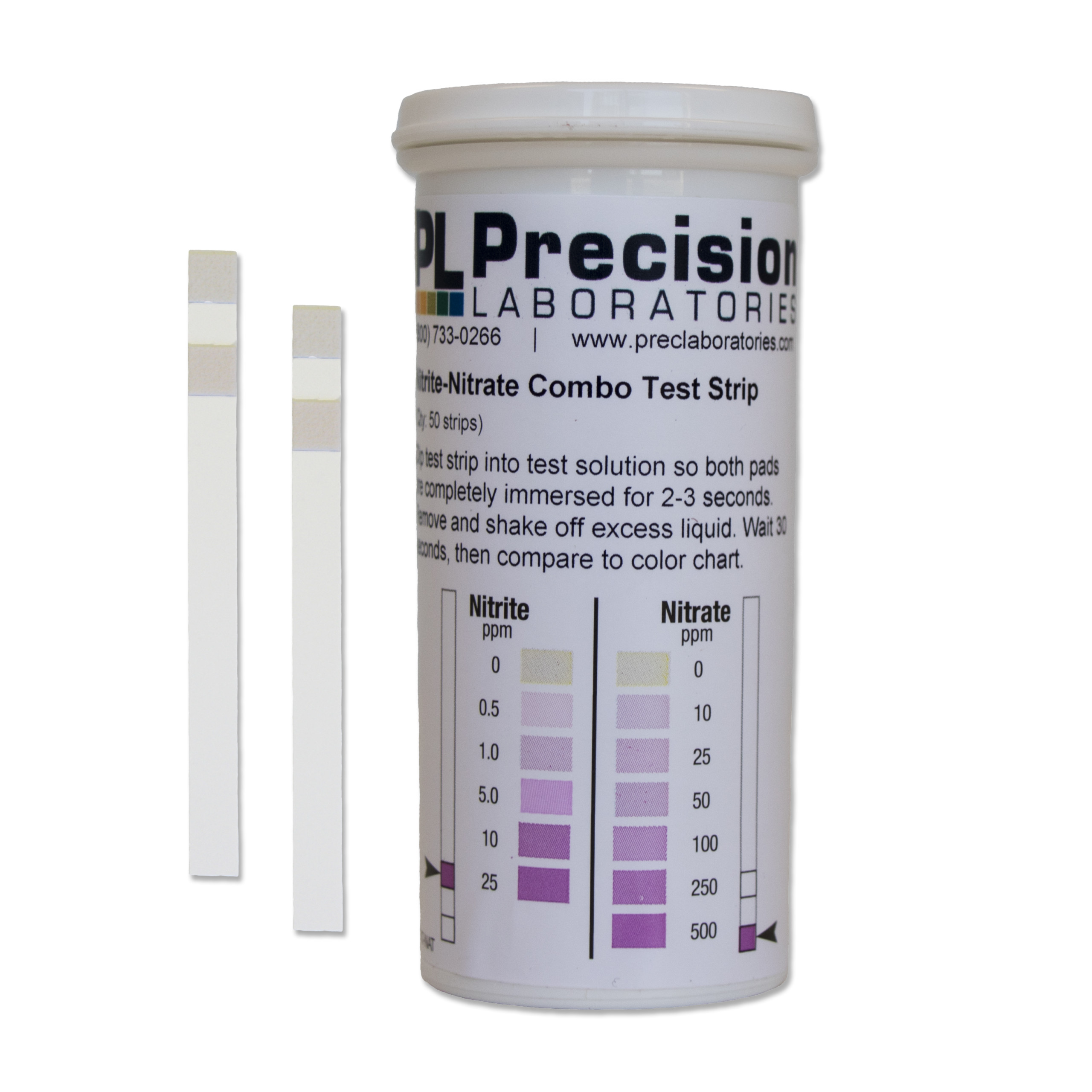 Nitrite Nitrate Test Strip - Precision Laboratories Test Strips