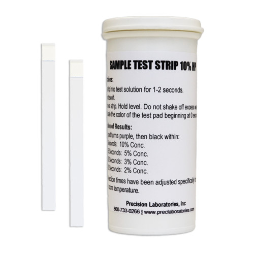 time sensitive peroxide test strips, peroxide test strips