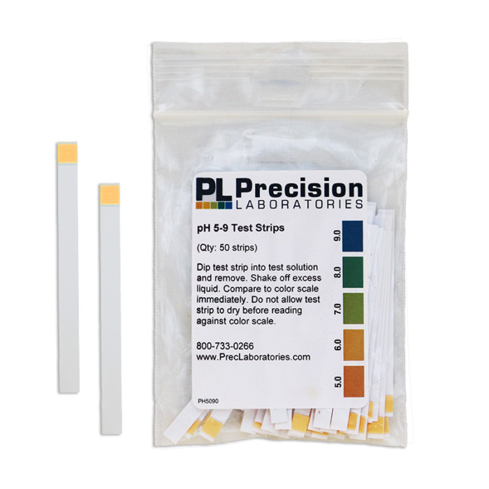 pH Test Strips 5-9, pH 5-9 test strip, soil pH